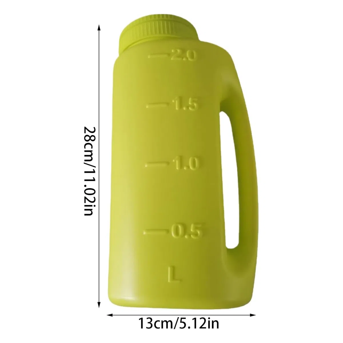 Esparcidor de sal para nieve, contenedor de siembra resistente de 2 litros, esparcidor de sal de , para , acera, jardín, césped, césped, , , , fertilizante