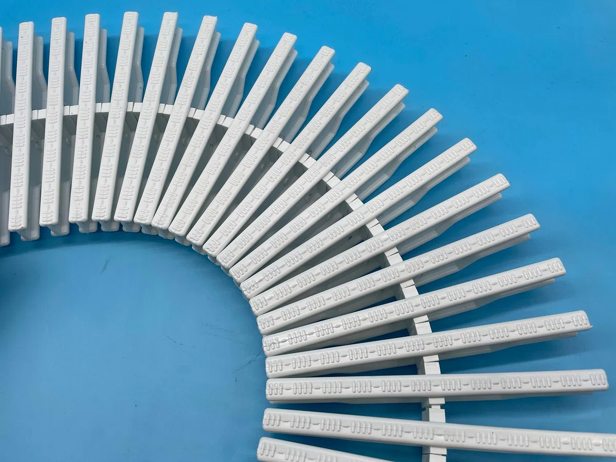 PI Rejilla Biselada 195mm x 22mm Piscina | Rejilla Trasversal Adaptable a Curvas | Medidas Universales | Compatible con Rejillas Astral | PoolIberica (48 Unidades (Aprox: 1 Metro))