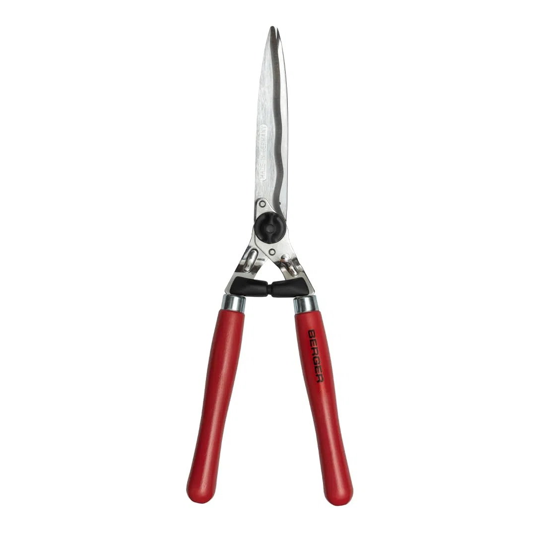 Berger tijeras cortasetos Comfort 4590 con cuchillas onduladas y tope amortiguador, longitud: 54 cm