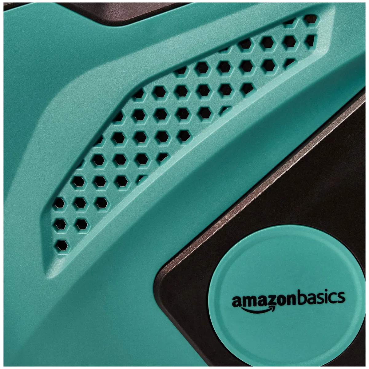 Amazon Basics Enrollador automático de manguera para pared, Negro Verde, 15 m