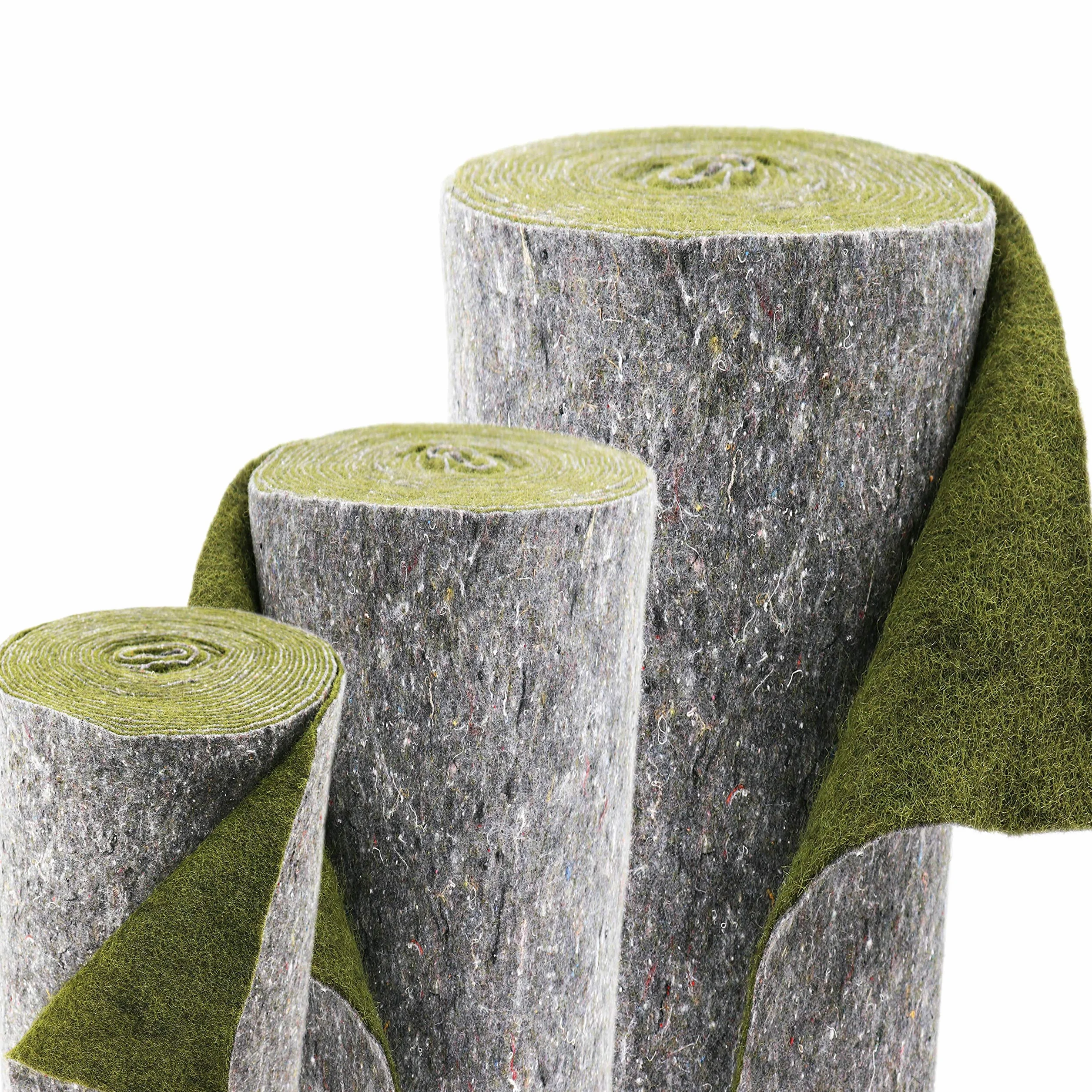 Aquagart 10 m x 0,5 m tapete de Banco tapete de terraplén Verde tapete de Borde de Estanque para el Revestimiento del Estanque