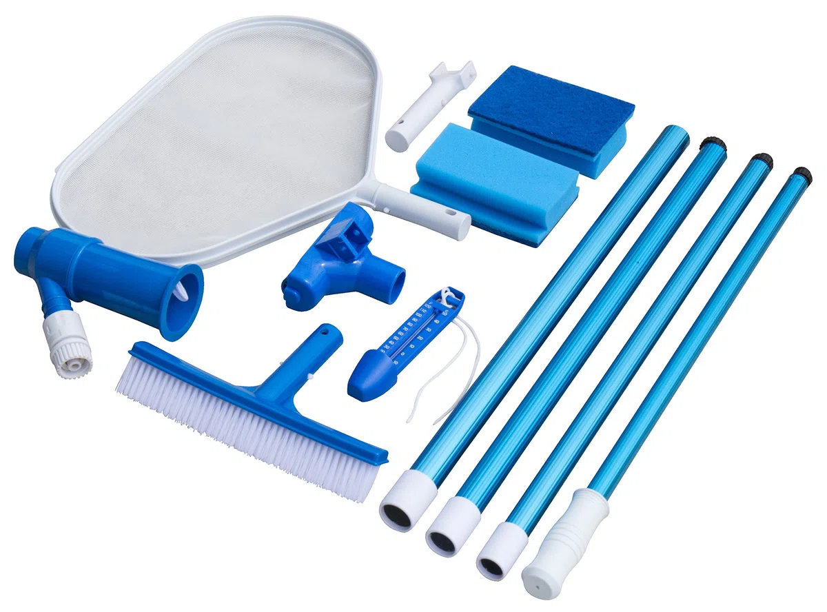 Steinbach 61175 - Set de Productos para Limpieza de Piscinas (Manual)
