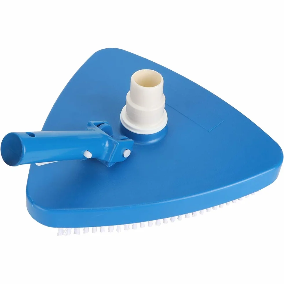 Piscina Triangular Boca de aspiración portátil ponderado de vacío Triangular de Succión Piscina Útiles de Limpieza para la Cabeza del Cepillo para Piscinas Piscinas estanques de Peces de Agua