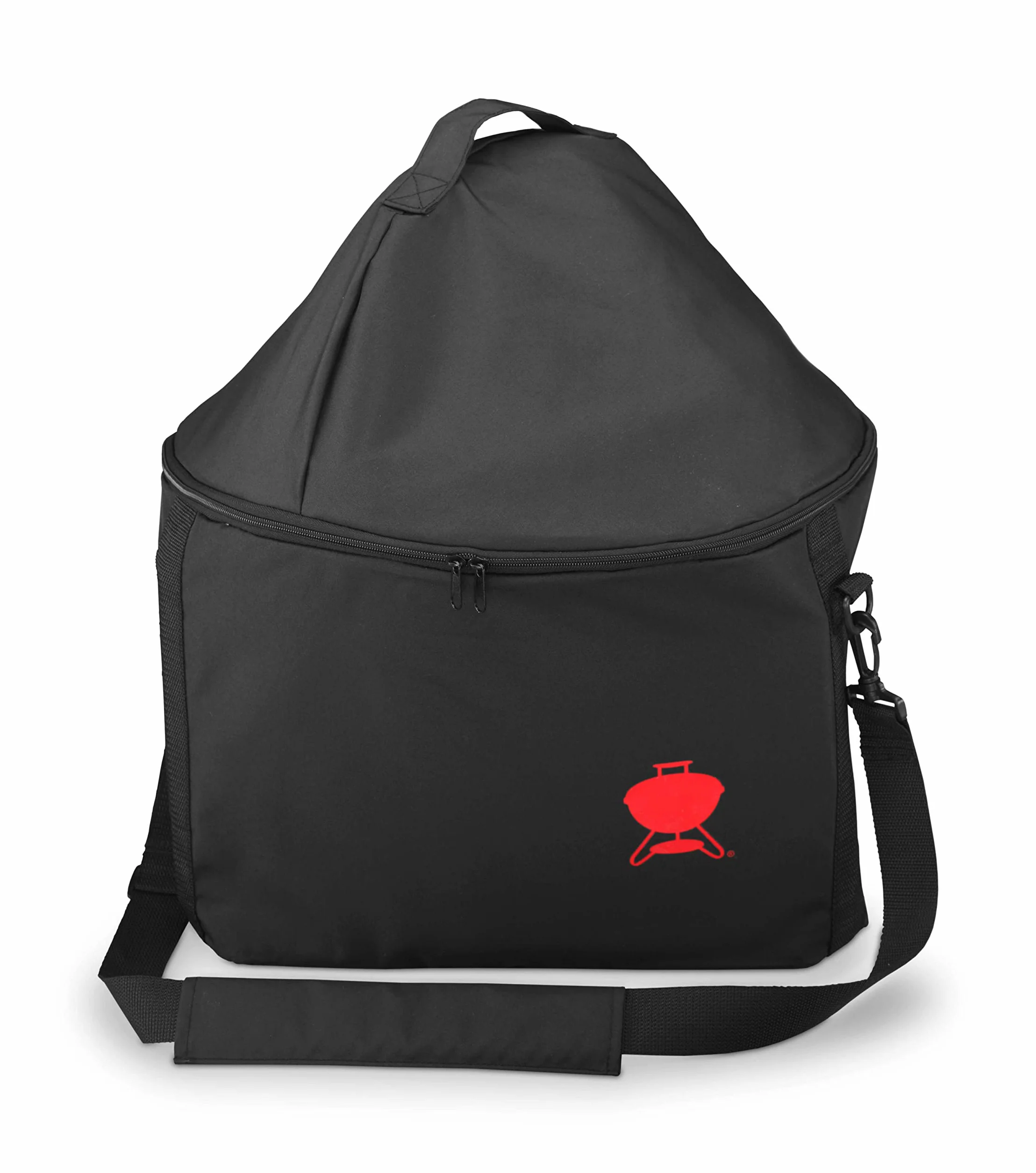Weber Bolsa de transporte Premium para Smokey Joe, con correa, asa y cremallera para el transporte, transpirable, resistente a los rayos UV y al agua - Negro (7121)