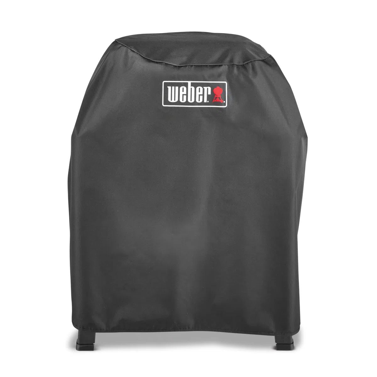 Weber Funda Premium para Barbacoa Lumin con Soporte, Tejido Transpirable Resistente a Rayos UV y Agua, protección fiable Frente a Viento y Clima, fijación con Velcro, Negro (3401289)