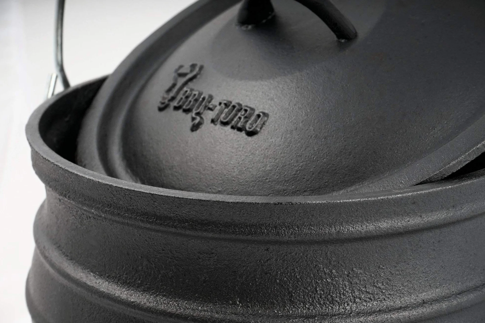 BBQ-TORO Potjie l Elección de Diferentes tamaños l Cacerola de Hierro Fundido l Horno holandés sudafricano