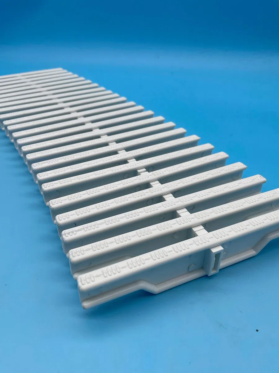 PI Rejilla Biselada 195mm x 22mm Piscina | Rejilla Trasversal Adaptable a Curvas | Medidas Universales | Compatible con Rejillas Astral | PoolIberica (48 Unidades (Aprox: 1 Metro))