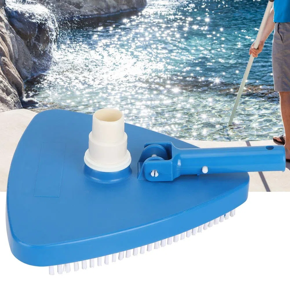 Piscina Triangular Boca de aspiración portátil ponderado de vacío Triangular de Succión Piscina Útiles de Limpieza para la Cabeza del Cepillo para Piscinas Piscinas estanques de Peces de Agua