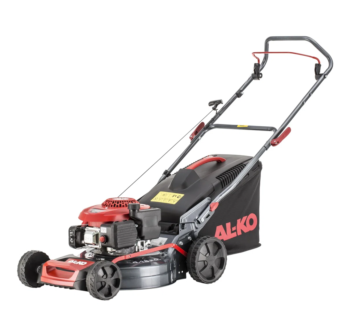 AL-KO Cortacésped de Gasolina Easy 4.16 P-D, Ancho de Corte de 41 cm, Potencia de Motor de 1,2 kW, Ajuste de Altura de Corte Central, Carcasa de Chapa de Acero, para césped de hasta 600 m²