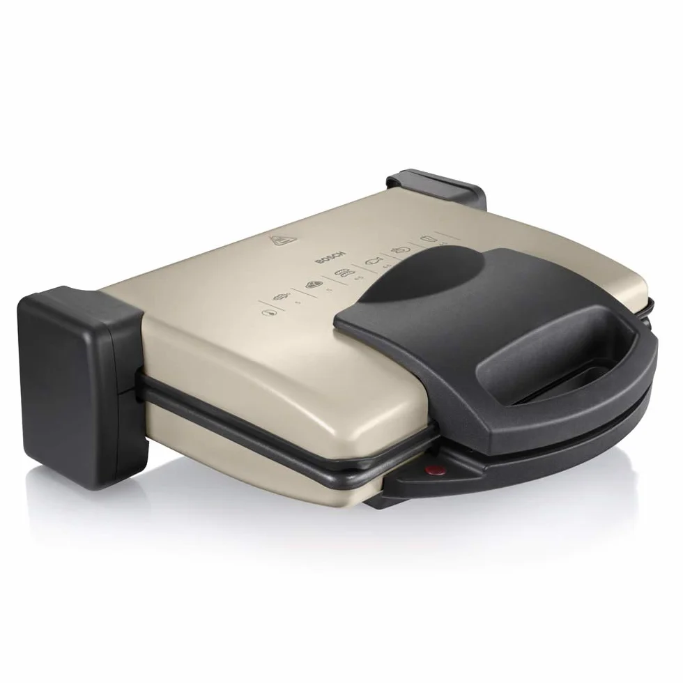 Bosch Hogar TFB3302V - Plancha y grill de 1800 W, Color Gris y negro