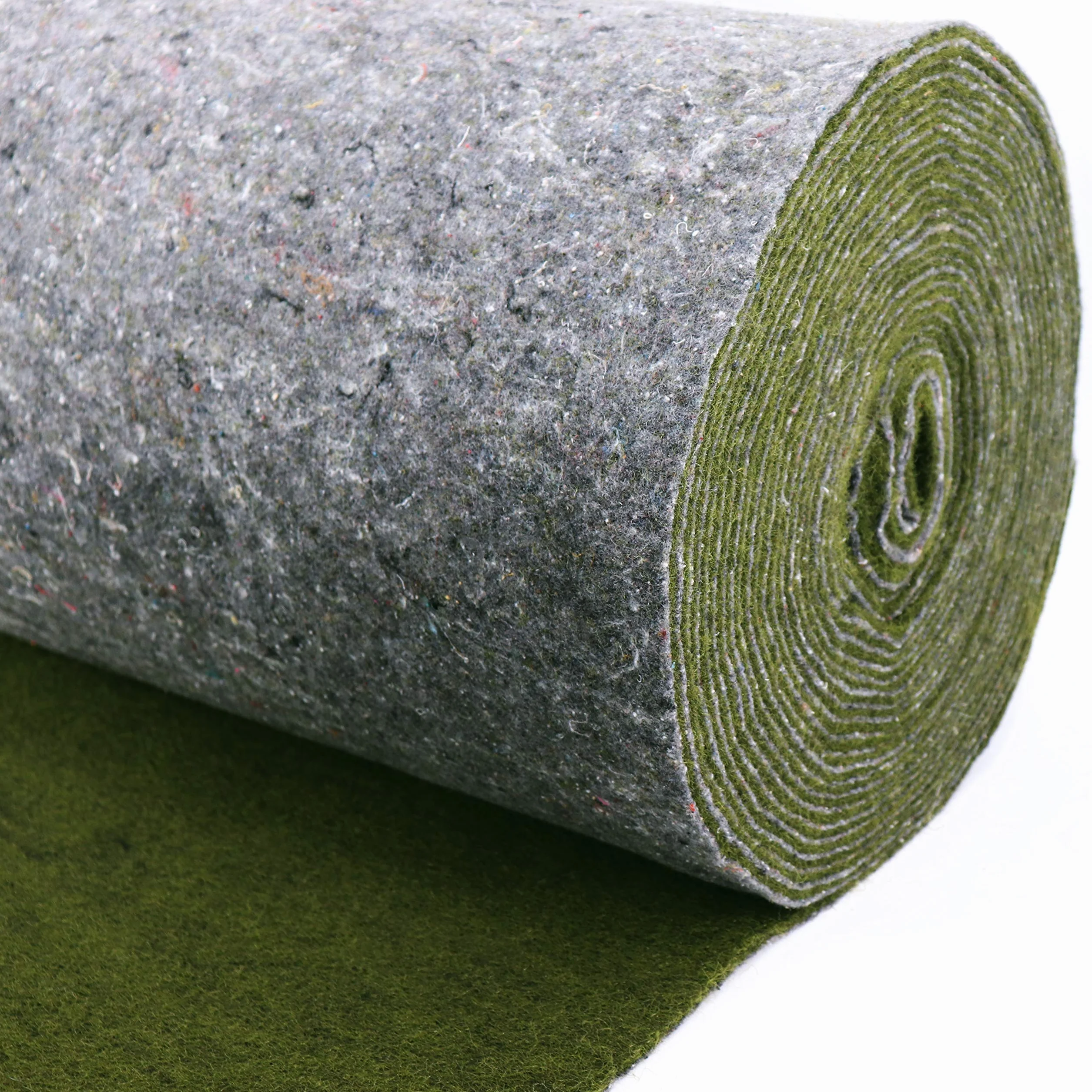 Aquagart 10 m x 0,5 m tapete de Banco tapete de terraplén Verde tapete de Borde de Estanque para el Revestimiento del Estanque