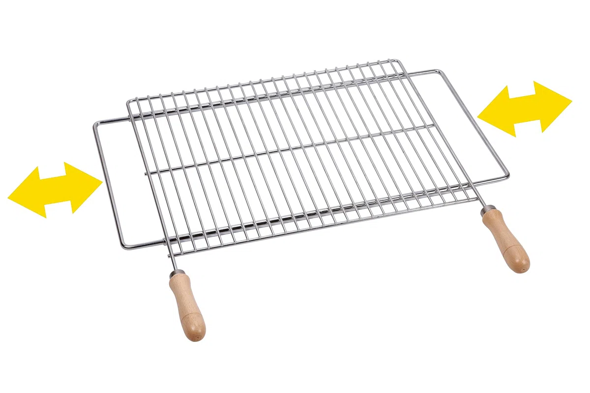Sauvic 02726 - Parrilla Barbacoa Extensible, 70 x 40 cm