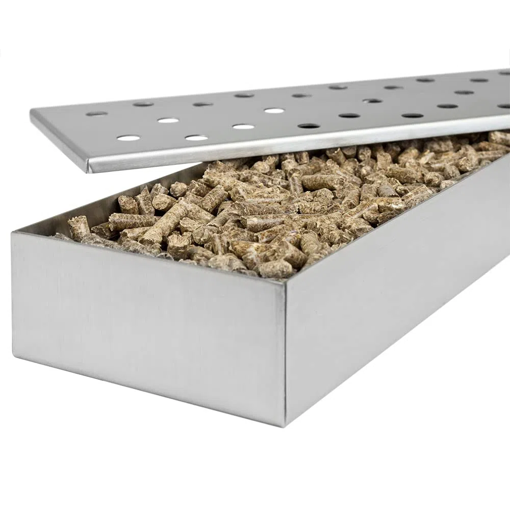 Pellets Madera Roble BBQ Barbacoa Parrilla 30 kg Bolitas de Madera Fumar