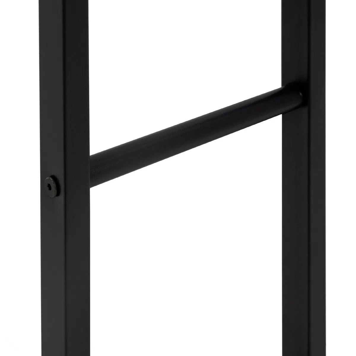 ML-Design Estanteria Metálica para Leña 100 x 150 x 25 cm Soporte Organizador de Madera para Interior o Exterior, Leñero Negro Moderno Junto a Chimenea/Fogata Estructura de Acero para Apilar Troncos