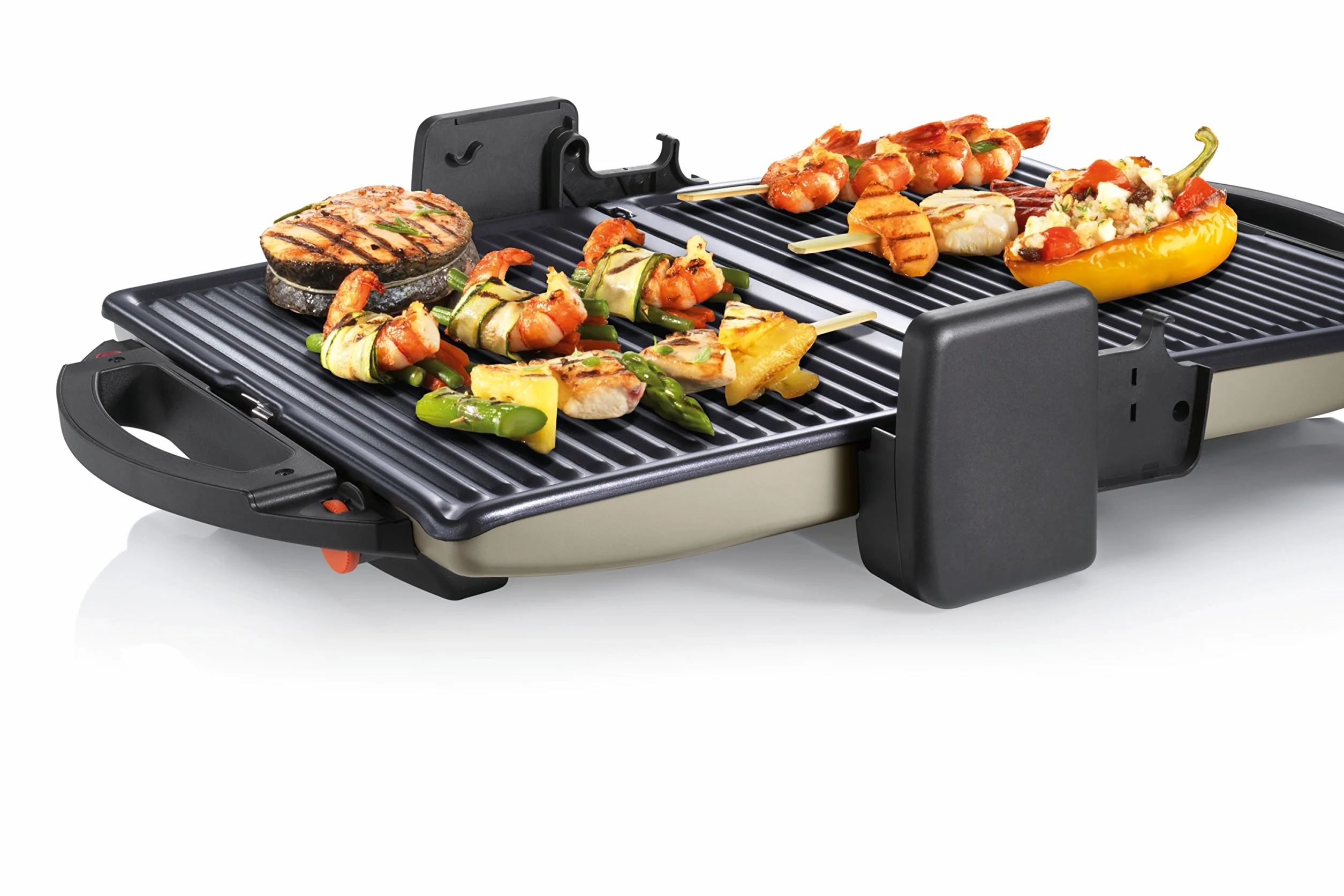 Bosch Hogar TFB3302V - Plancha y grill de 1800 W, Color Gris y negro
