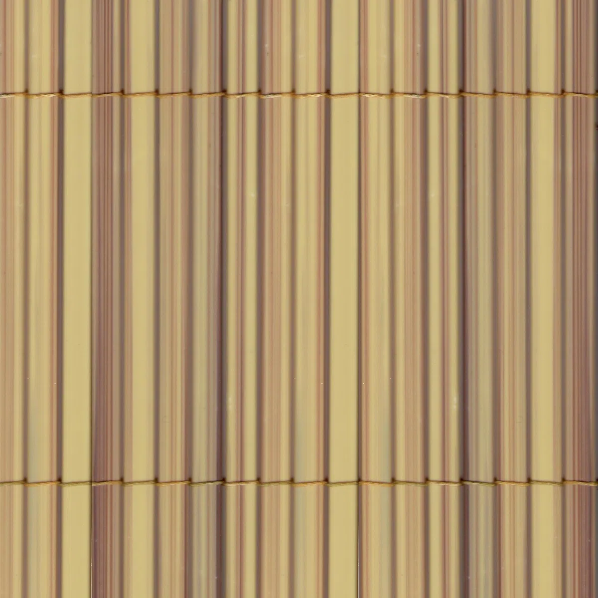 TENAX Colorado 1,00x5 m Natural, Cañizo Artificial en PVC con Cañas Enteras de 7 mm, Ocultación para Jardines, Piscinas y Zonas Privadas