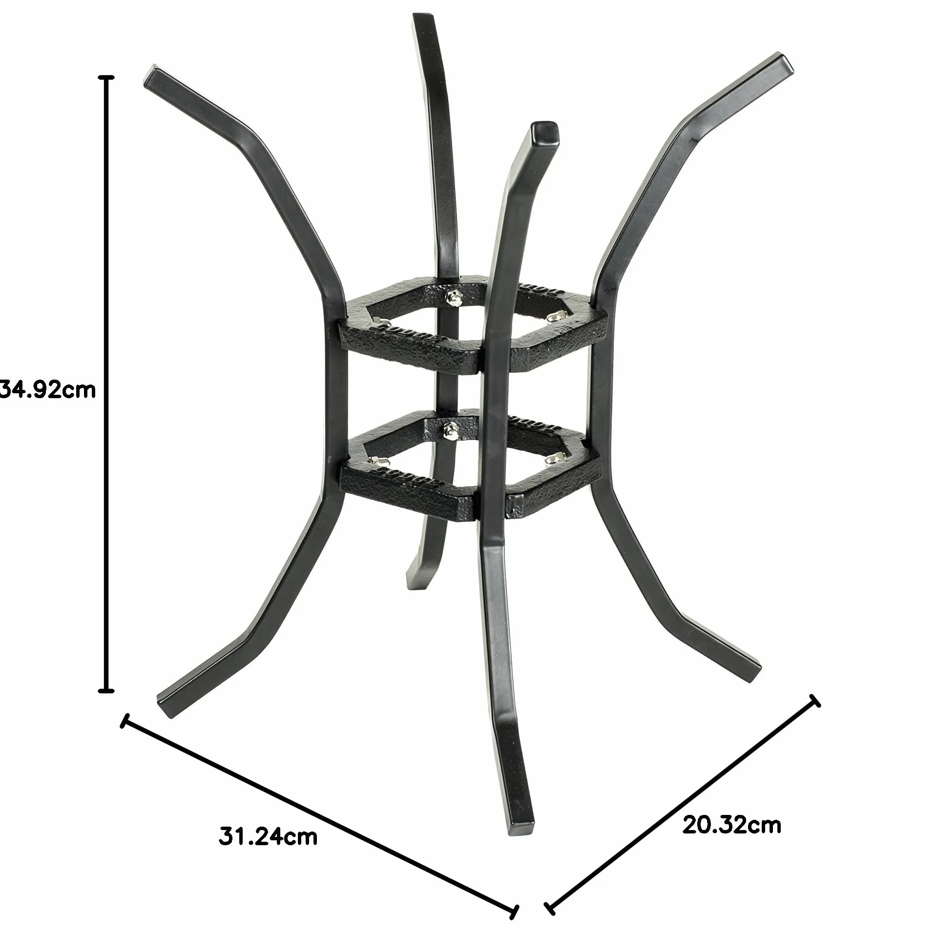 Lodge Fire and Cook Stand, negro, 8 pulgadas