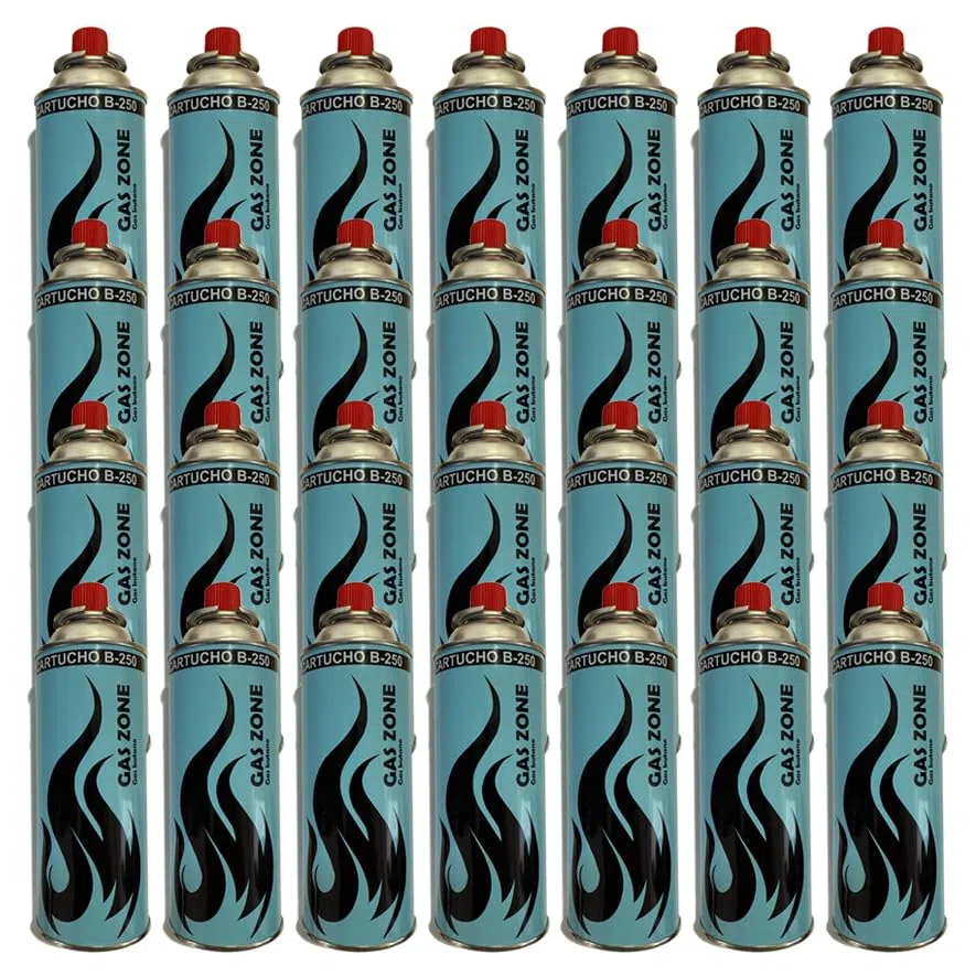 Pack de 28 cartuchos de gas 227g, Compatible Universal, Diseño Compacto (28)
