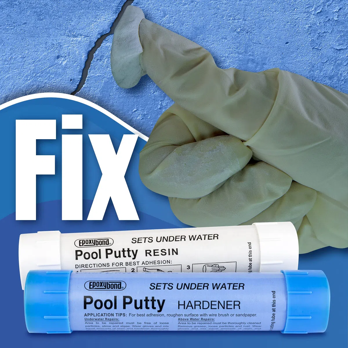 Pool Putty Conjunto de Atlas de epoxy