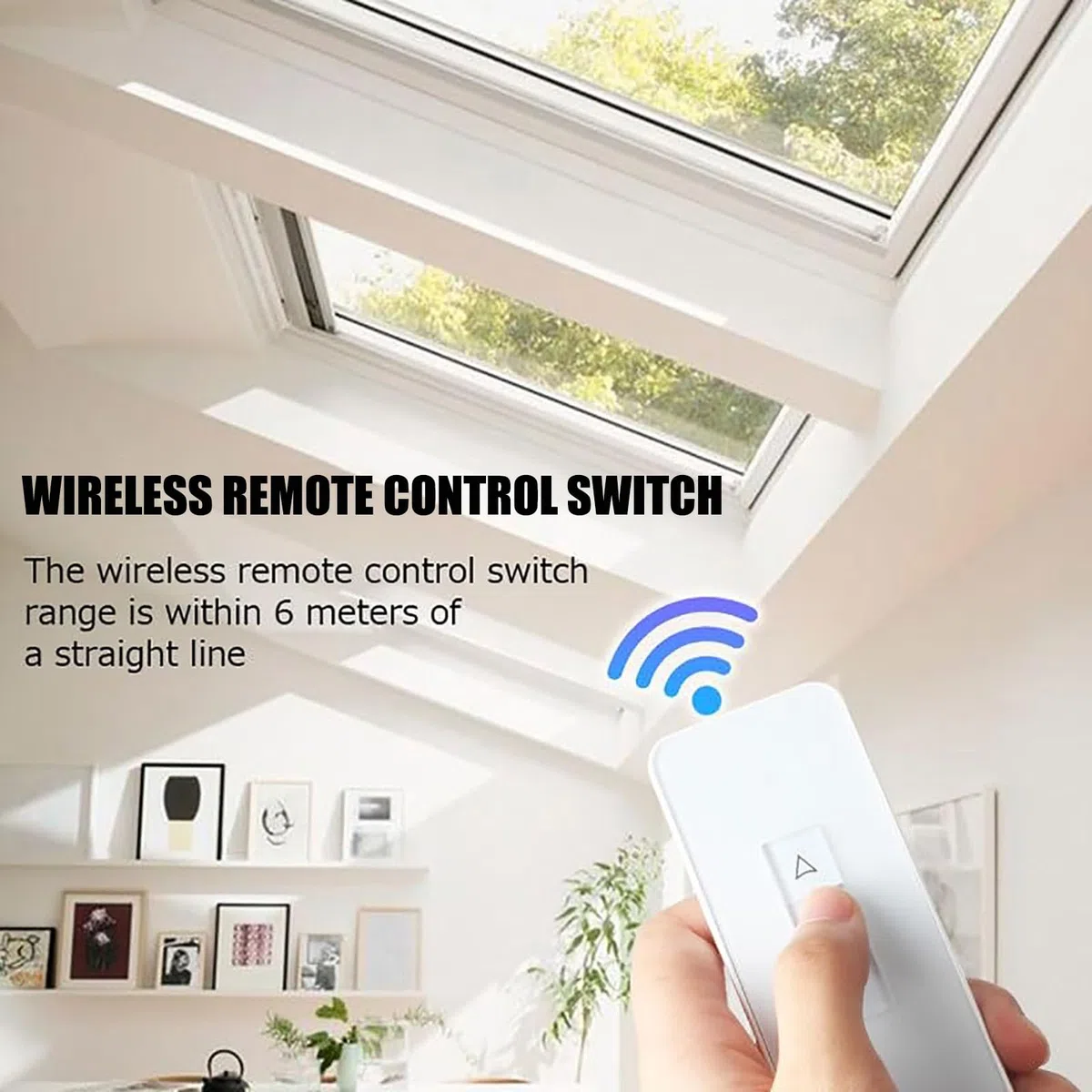 Abreador De Ventana De La Cadena Eléctrica con Control Remoto E Interruptor, Actuador De Ventana Automática De 300 Mm-000 Mm para Tragar, Invernadero Y Ventilación De Techo, 300mm