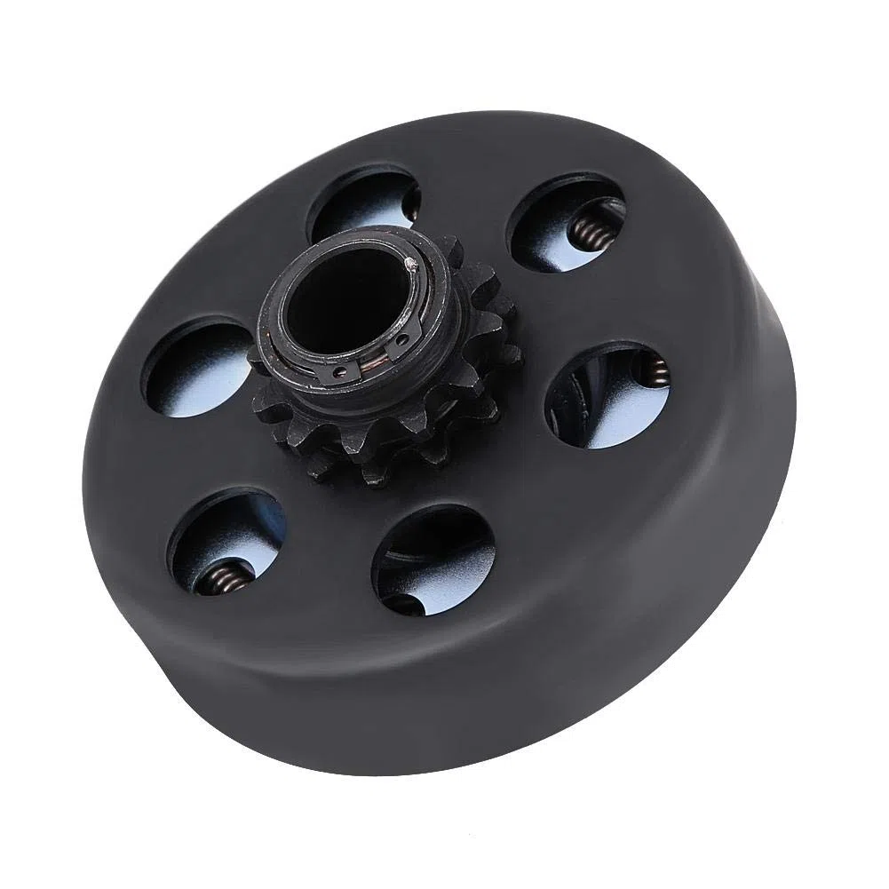 Embrague centrífugo, 3/4 pulg. Embrague centrífugo Embrague de 12 dientes Mini bicicleta Go-kart Cluth con 35 juegos de tornillos de cadena aptos para motores de