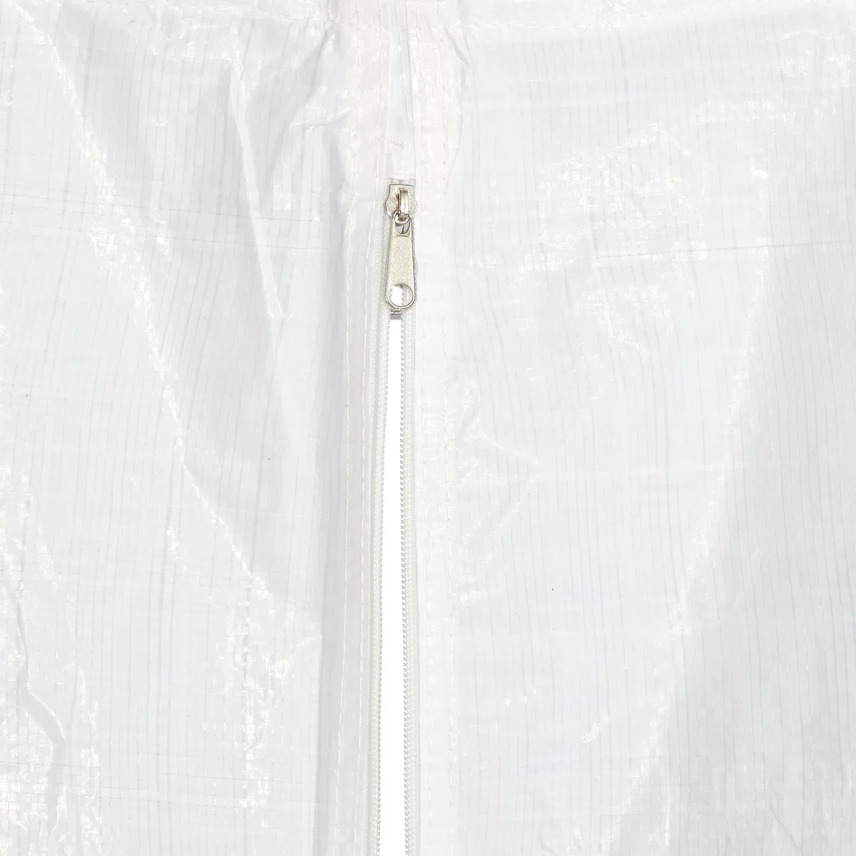 Relaxdays Laterales Carpa, Set de 4, 2x3m, Paredes Cenador, Ventana y Cremallera, Impermeable, Plástico PVC y PE, Blanco